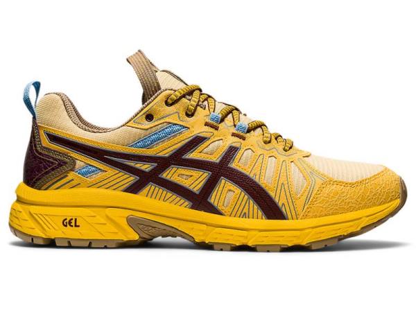 Asics Sportschoenen Heren, GEL-VENTURE Geel/Bruin - Asics Winkel Brussel | B2605319-FE